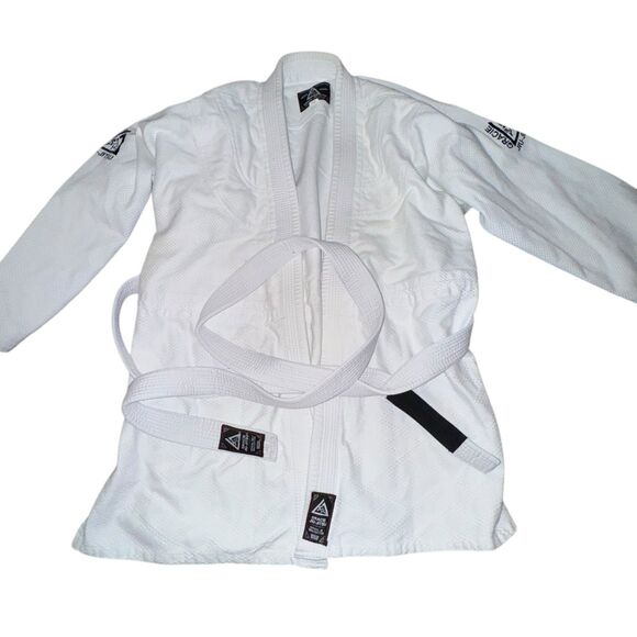 Gracie Jiu-Jitsu Classic Gi Size 7/200 White Kimono With Belt - Picture 4 of 12